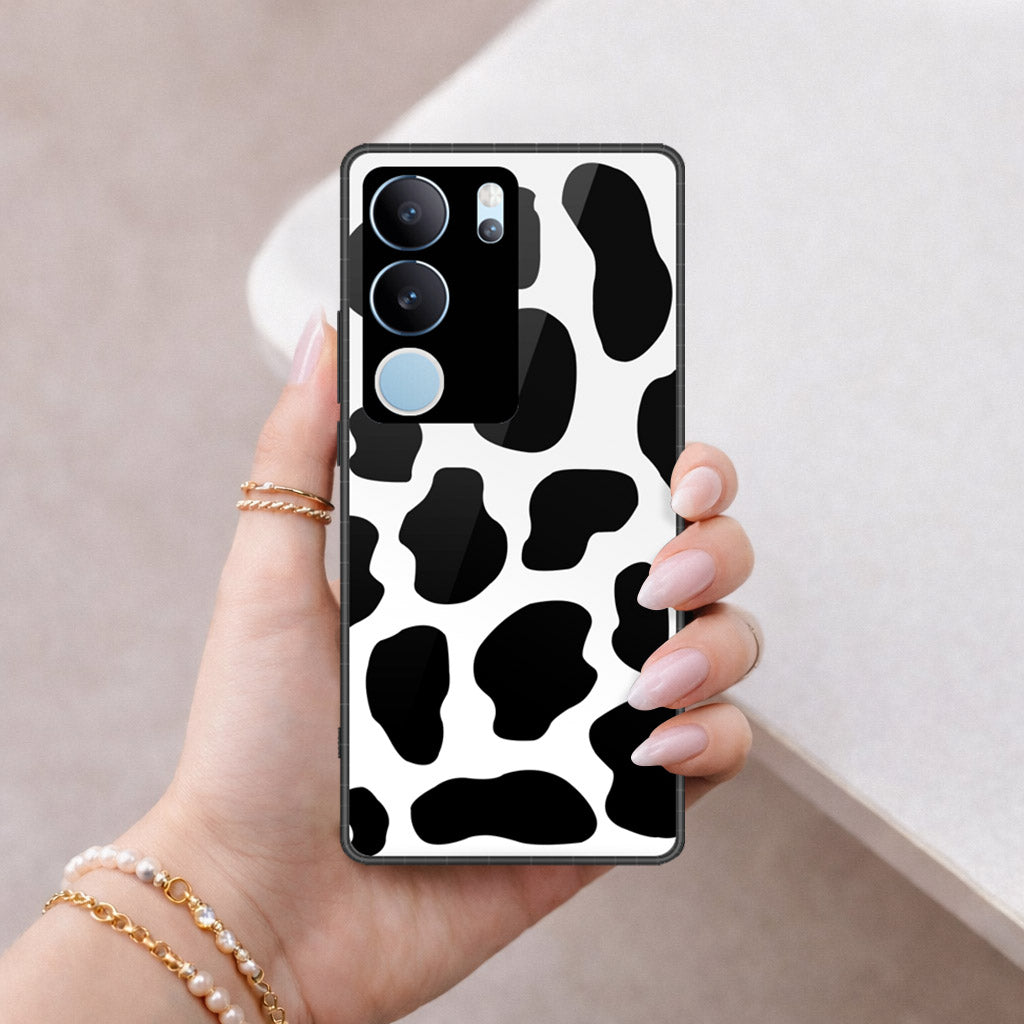 Vivo V29 Pro Cover - Vanilla Dream Series - HQ Ultra Shine Premium Infinity Glass Soft Silicon Borders Case