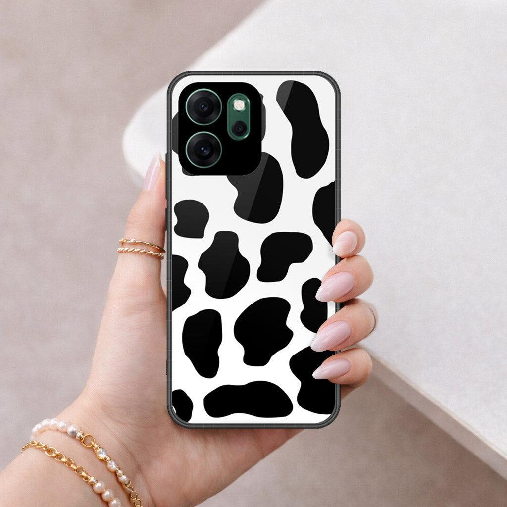 Oppo Reno 14F Cover - Vanilla Dream Series - HQ Ultra Shine Premium Infinity Glass Soft Silicon Borders Case
