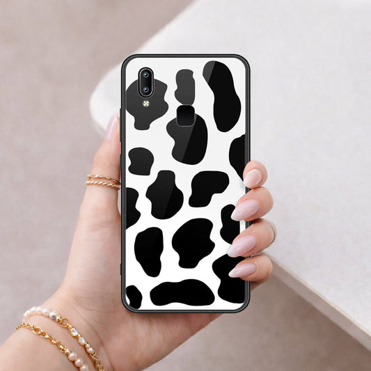 Vivo V9 / V9 Youth Cover - Vanilla Dream Series - HQ Ultra Shine Premium Infinity Glass Soft Silicon Borders Case