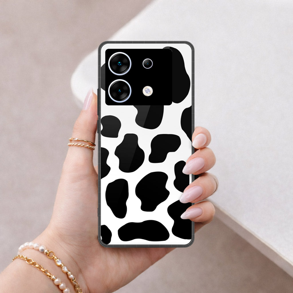Infinix Zero 30 5G Cover - Vanilla Dream Series - HQ Ultra Shine Premium Infinity Glass Soft Silicon Borders Case