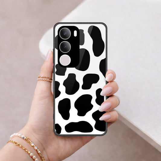 Vivo Y19s Cover - Vanilla Dream Series - HQ Ultra Shine Premium Infinity Glass Soft Silicon Borders Case