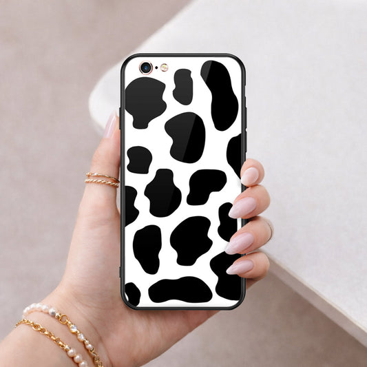 iPhone 6s Plus / 6 Plus Cover - Vanilla Dream Series - HQ Ultra Shine Premium Infinity Glass Soft Silicon Borders Case