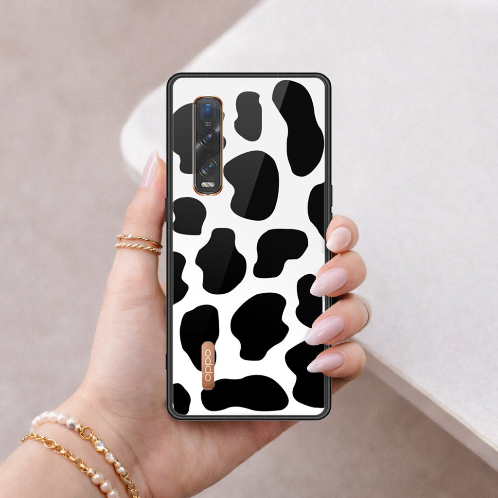 Oppo Find X2 Pro Cover - Vanilla Dream Series - HQ Ultra Shine Premium Infinity Glass Soft Silicon Borders Case