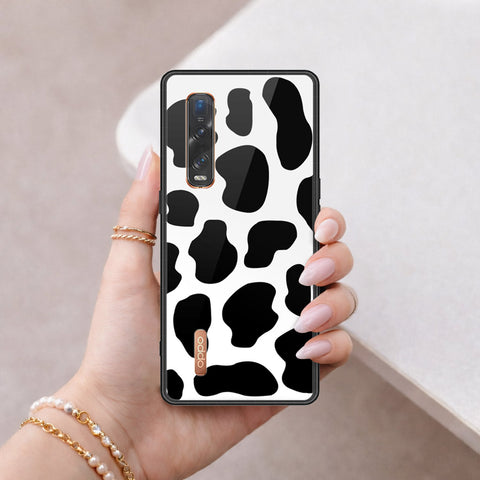 Oppo Find X2 Pro Cover - Vanilla Dream Series - HQ Ultra Shine Premium Infinity Glass Soft Silicon Borders Case