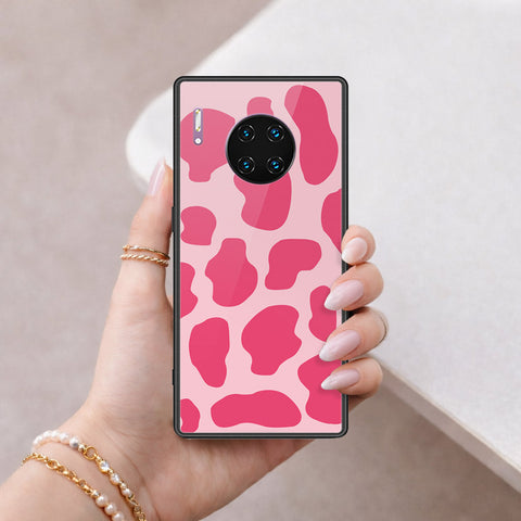 Huawei Mate 30 Pro Cover - Vanilla Dream Series - HQ Ultra Shine Premium Infinity Glass Soft Silicon Borders Case