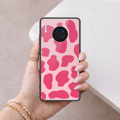 Huawei Mate 30 Cover - Vanilla Dream Series - HQ Ultra Shine Premium Infinity Glass Soft Silicon Borders Case