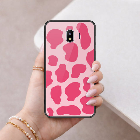 Samsung Galaxy J4 2018 Cover - Vanilla Dream Series - HQ Ultra Shine Premium Infinity Glass Soft Silicon Borders Case