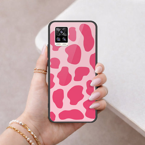 Vivo V20 Cover - Vanilla Dream Series - HQ Ultra Shine Premium Infinity Glass Soft Silicon Borders Case