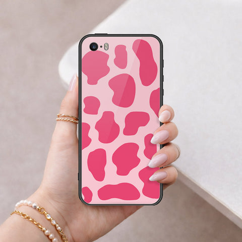 iPhone SE / 5s / 5 - Vanilla Dream Series - HQ Ultra Shine Premium Infinity Glass Soft Silicon Borders Case