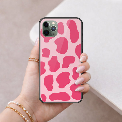 iPhone 11 Pro Max - Vanilla Dream Series - HQ Ultra Shine Premium Infinity Glass Soft Silicon Borders Case