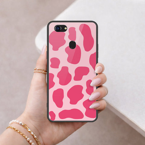 Oppo F5 Cover - Vanilla Dream Series - HQ Ultra Shine Premium Infinity Glass Soft Silicon Borders Case