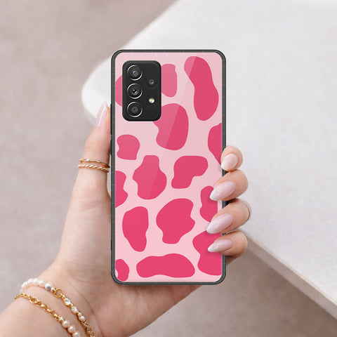 Samsung Galaxy A52s Cover - Vanilla Dream Series - HQ Ultra Shine Premium Infinity Glass Soft Silicon Borders Case