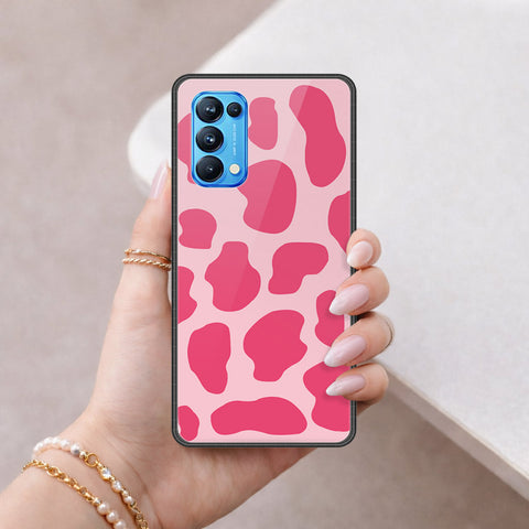 Oppo Reno 5 Pro 5G Cover - Vanilla Dream Series - HQ Ultra Shine Premium Infinity Glass Soft Silicon Borders Case
