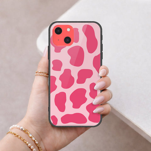iPhone 13 Mini Cover - Vanilla Dream Series - HQ Ultra Shine Premium Infinity Glass Soft Silicon Borders Case