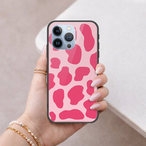 iPhone 13 Pro Cover - Vanilla Dream Series - HQ Ultra Shine Premium Infinity Glass Soft Silicon Borders Case