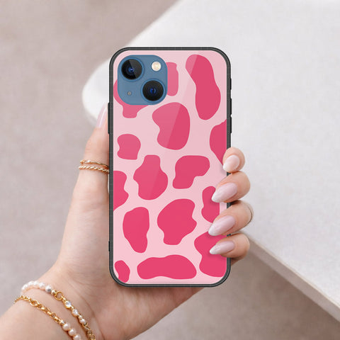 iPhone 13 Cover - Vanilla Dream Series - HQ Ultra Shine Premium Infinity Glass Soft Silicon Borders Case