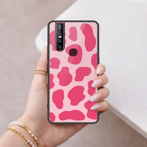 Vivo V15 Cover - Vanilla Dream Series - HQ Ultra Shine Premium Infinity Glass Soft Silicon Borders Case