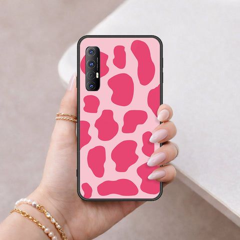 Oppo Reno 3 Pro Cover - Vanilla Dream Series - HQ Ultra Shine Premium Infinity Glass Soft Silicon Borders Case