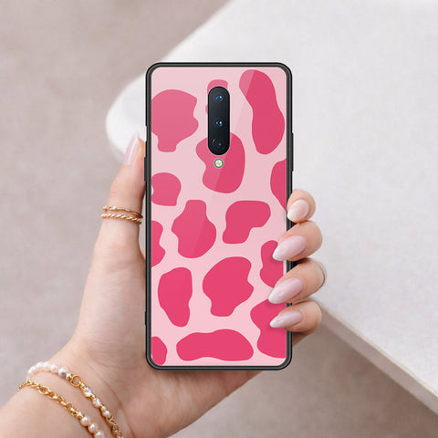 OnePlus 8 Cover - Vanilla Dream Series - HQ Ultra Shine Premium Infinity Glass Soft Silicon Borders Case