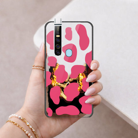 Tecno Camon 15 Premier Cover - Vanilla Dream Series - HQ Ultra Shine Premium Infinity Glass Soft Silicon Borders Case