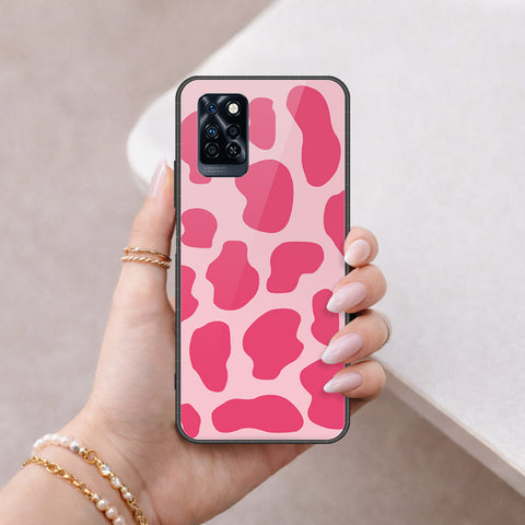 Infinix Note 10 Pro Cover - Vanilla Dream Series - HQ Ultra Shine Premium Infinity Glass Soft Silicon Borders Case