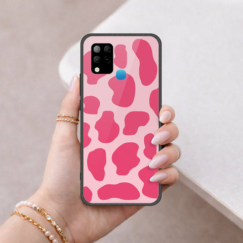 Infinix Hot 10s Cover - Vanilla Dream Series - HQ Ultra Shine Premium Infinity Glass Soft Silicon Borders Case