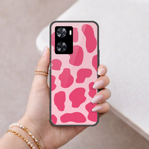 Oppo A77s Cover - Vanilla Dream Series - HQ Ultra Shine Premium Infinity Glass Soft Silicon Borders Case