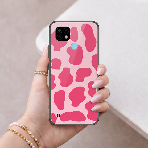 Realme C21 Cover - Vanilla Dream Series - HQ Ultra Shine Premium Infinity Glass Soft Silicon Borders Case