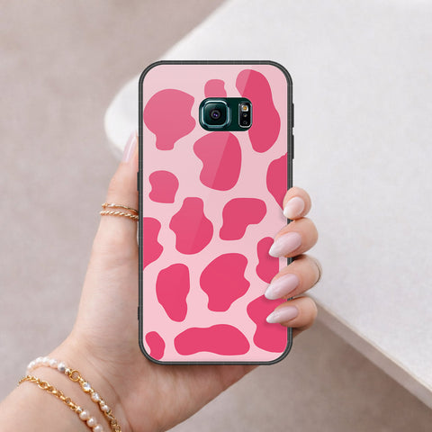 Samsung Galaxy S6 Edge Cover - Vanilla Dream Series - HQ Ultra Shine Premium Infinity Glass Soft Silicon Borders Case