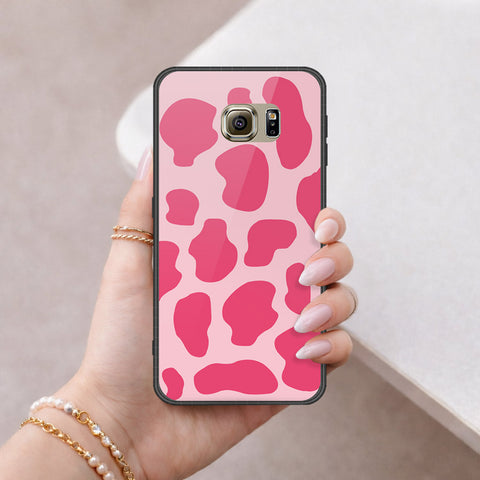 Samsung Galaxy S6 Cover - Vanilla Dream Series - HQ Ultra Shine Premium Infinity Glass Soft Silicon Borders Case