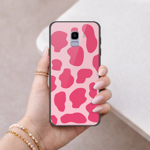 Samsung Galaxy J6 2018 Cover - Vanilla Dream Series - HQ Ultra Shine Premium Infinity Glass Soft Silicon Borders Case