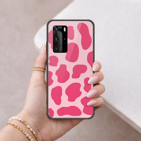 Huawei P40 Pro Cover - Vanilla Dream Series - HQ Ultra Shine Premium Infinity Glass Soft Silicon Borders Case