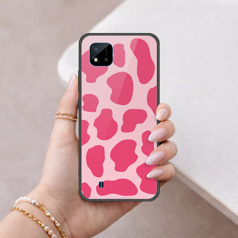 Realme Narzo 50i Cover - Vanilla Dream Series - HQ Ultra Shine Premium Infinity Glass Soft Silicon Borders Case