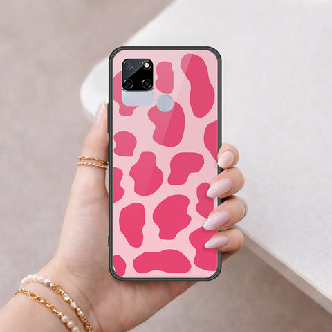 Realme C12 Cover - Vanilla Dream Series - HQ Ultra Shine Premium Infinity Glass Soft Silicon Borders Case