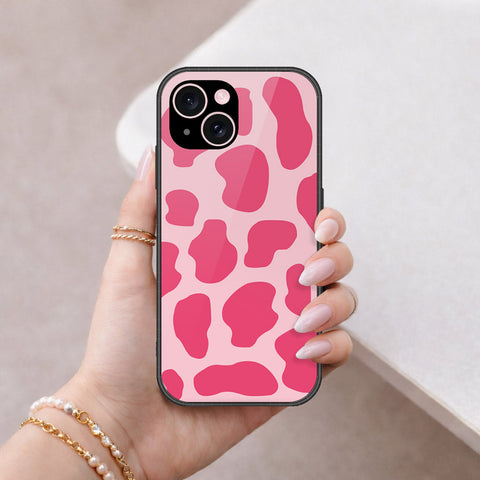 iPhone 15 Cover - Vanilla Dream Series - HQ Ultra Shine Premium Infinity Glass Soft Silicon Borders Case