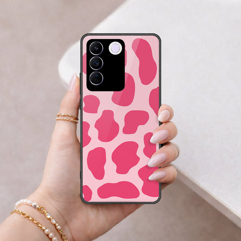 Vivo S16e Cover - Vanilla Dream Series - HQ Ultra Shine Premium Infinity Glass Soft Silicon Borders Case