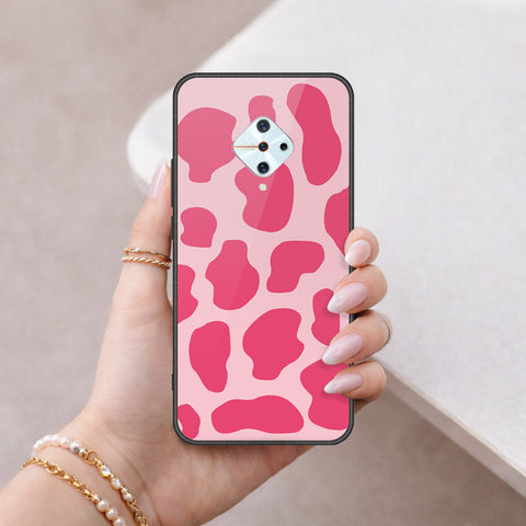 Vivo Y9s Cover - Vanilla Dream Series - HQ Ultra Shine Premium Infinity Glass Soft Silicon Borders Case