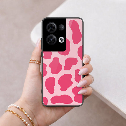 Oppo Reno 8 Pro  Cover - Vanilla Dream Series - HQ Ultra Shine Premium Infinity Glass Soft Silicon Borders Case