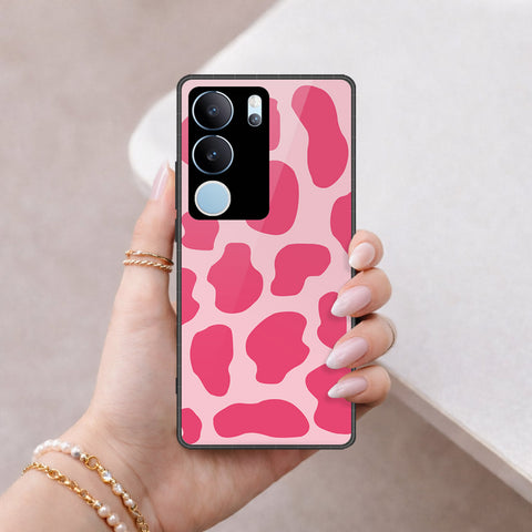 Vivo V29 Pro Cover - Vanilla Dream Series - HQ Ultra Shine Premium Infinity Glass Soft Silicon Borders Case