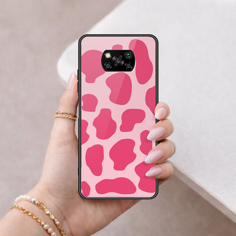 Xiaomi Poco X3 Cover - Vanilla Dream Series - HQ Ultra Shine Premium Infinity Glass Soft Silicon Borders Case