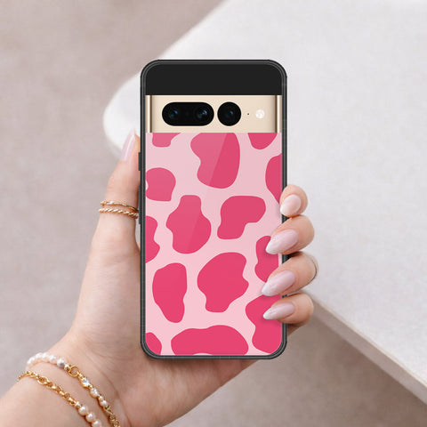 Google Pixel 7 Pro Cover - Vanilla Dream Series - HQ Ultra Shine Premium Infinity Glass Soft Silicon Borders Case