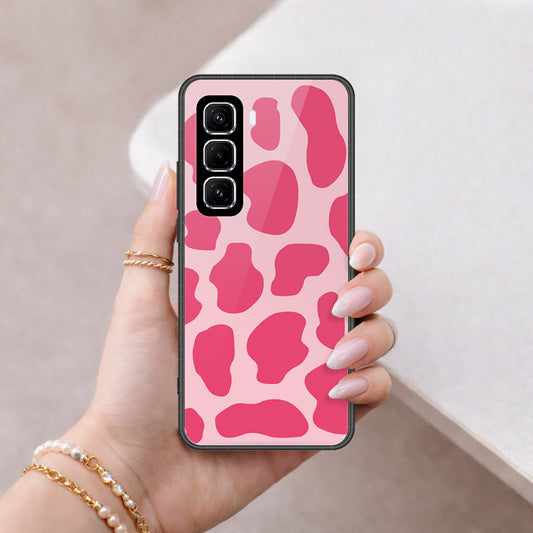Infinix Hot 60 Pro Plus Cover - Vanilla Dream Series - HQ Ultra Shine Premium Infinity Glass Soft Silicon Borders Case (fast Delivery)