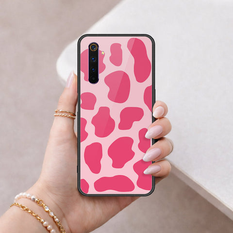Realme 6 Pro Cover - Vanilla Dream Series - HQ Ultra Shine Premium Infinity Glass Soft Silicon Borders Case
