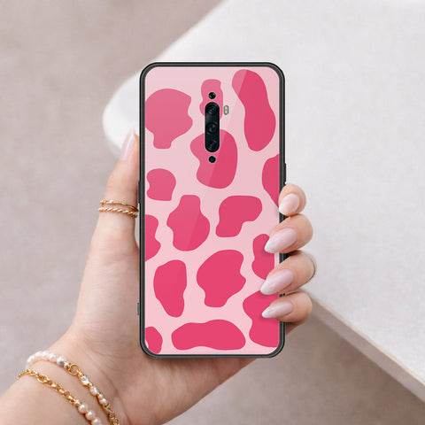 Oppo Reno 2F Cover - Vanilla Dream Series - HQ Ultra Shine Premium Infinity Glass Soft Silicon Borders Case