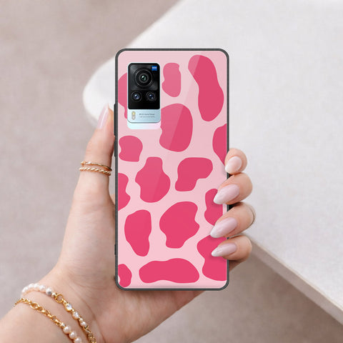 Vivo X60 Pro Cover - Vanilla Dream Series - HQ Ultra Shine Premium Infinity Glass Soft Silicon Borders Case