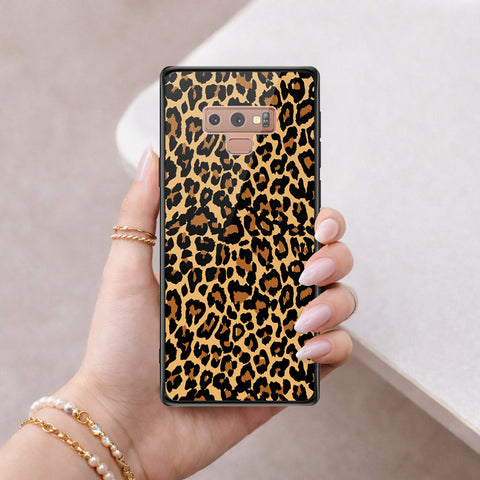 Samsung Galaxy Note 9 Cover - Vanilla Dream Series - HQ Ultra Shine Premium Infinity Glass Soft Silicon Borders Case