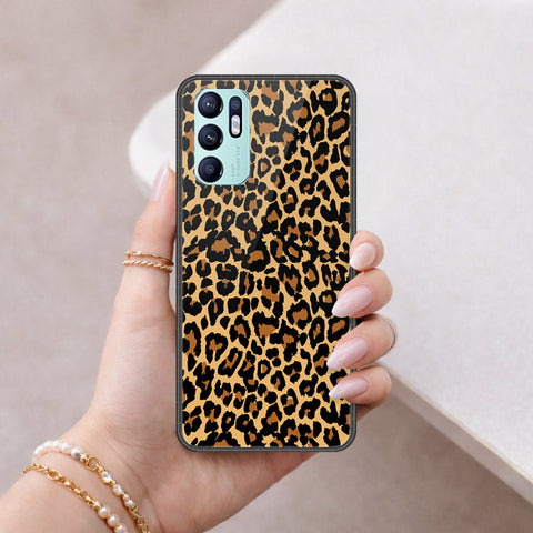 Oppo Reno 6 Cover - Vanilla Dream Series - HQ Ultra Shine Premium Infinity Glass Soft Silicon Borders Case
