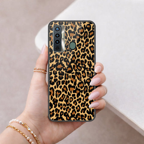 Tecno Camon 17 Cover - Vanilla Dream Series - HQ Ultra Shine Premium Infinity Glass Soft Silicon Borders Case