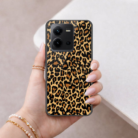 Vivo V25e Cover - Vanilla Dream Series - HQ Ultra Shine Premium Infinity Glass Soft Silicon Borders Case