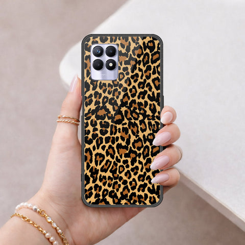 Realme 8i Cover - Vanilla Dream Series - HQ Ultra Shine Premium Infinity Glass Soft Silicon Borders Case